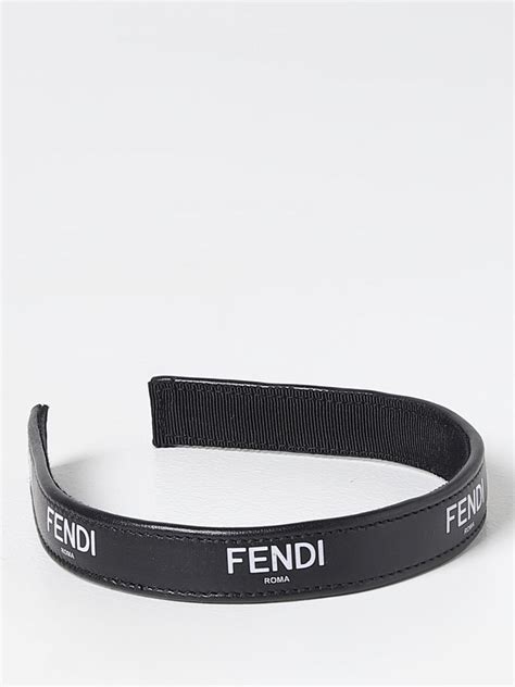 Shop Fendi Logo Headband 